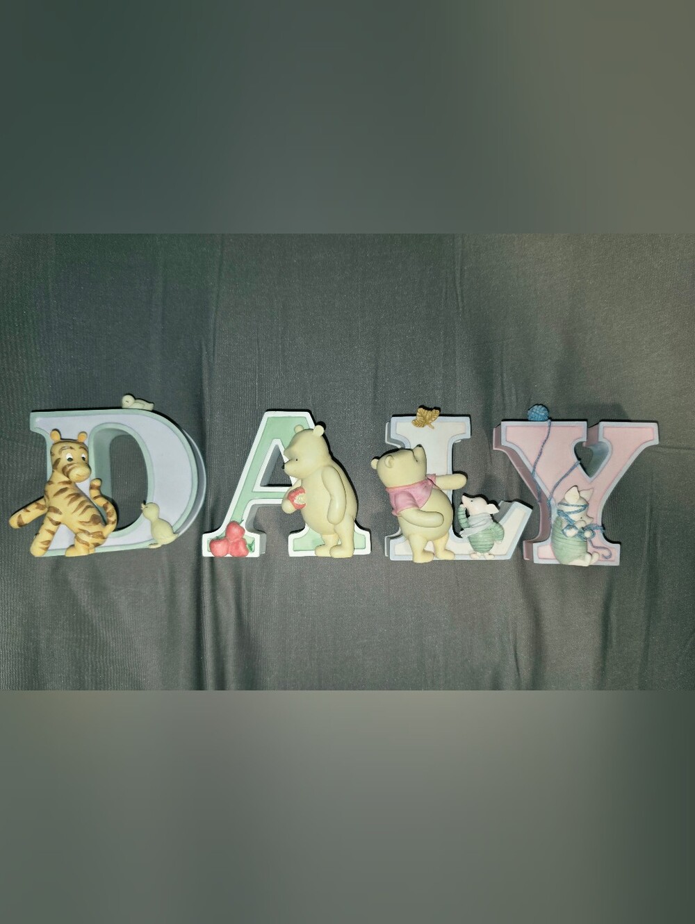Disney Classic Winnie the Pooh Alphabet letters